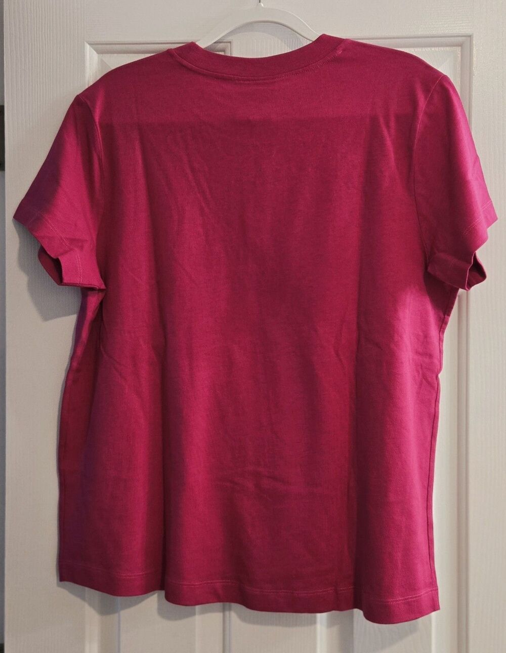 NWOT FARM Rio T-Shirt Top A Brasileira Parrot Pink Size Large Tropical - Picture 4 of 4